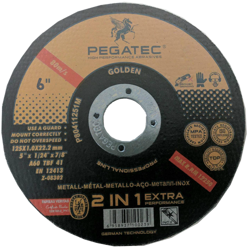 50x Lame de coupe PEGATEC 6 po pour acier et inox. - PEGATEC - sosoutils