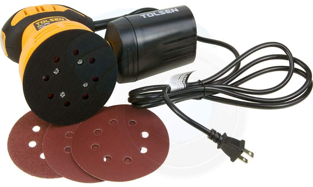 Sableuse orbitale 2 A 5 pouces TOLSEN - sosoutils