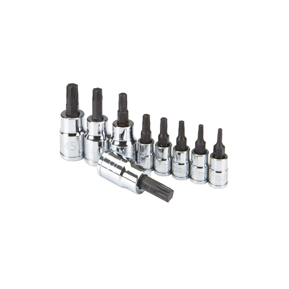 Ensemble de douilles étoile torx de 9 pièces, 1/4 et 3/8 PITTSBURGH - sosoutils