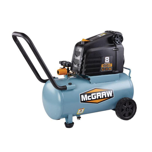 Compresseur McGraw™ 8 gallons 1,5 HP 150 PSI - sosoutils
