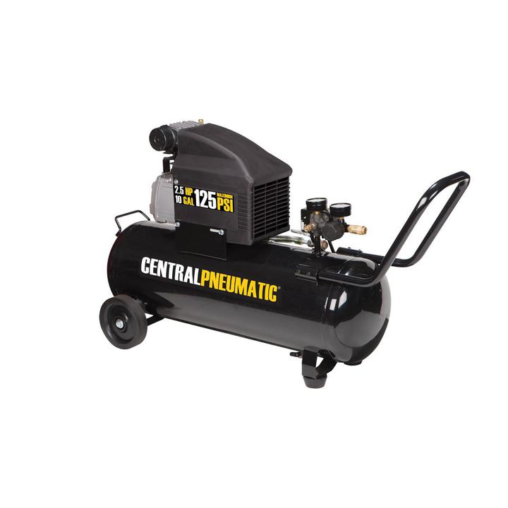 Compresseur 10 gallons. 2.5 HP 125 PSI Central Pneumatic - sosoutils
