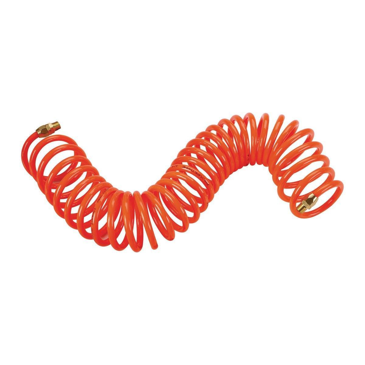 Tuyau À Air 1/4 Po X 25 Pi en Polyuréthane enroulé CENTRAL PNEUMATIC - sosoutils