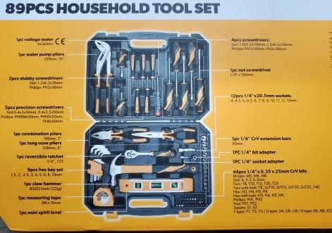 Ensemble complet de 89 outils - TOLSEN - sosoutils