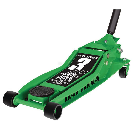 Cric De Plancher DAYTONAl Rapid Pump® À Profil Bas Et Longue Portée De 3 Tonnes - Vert - sosoutils