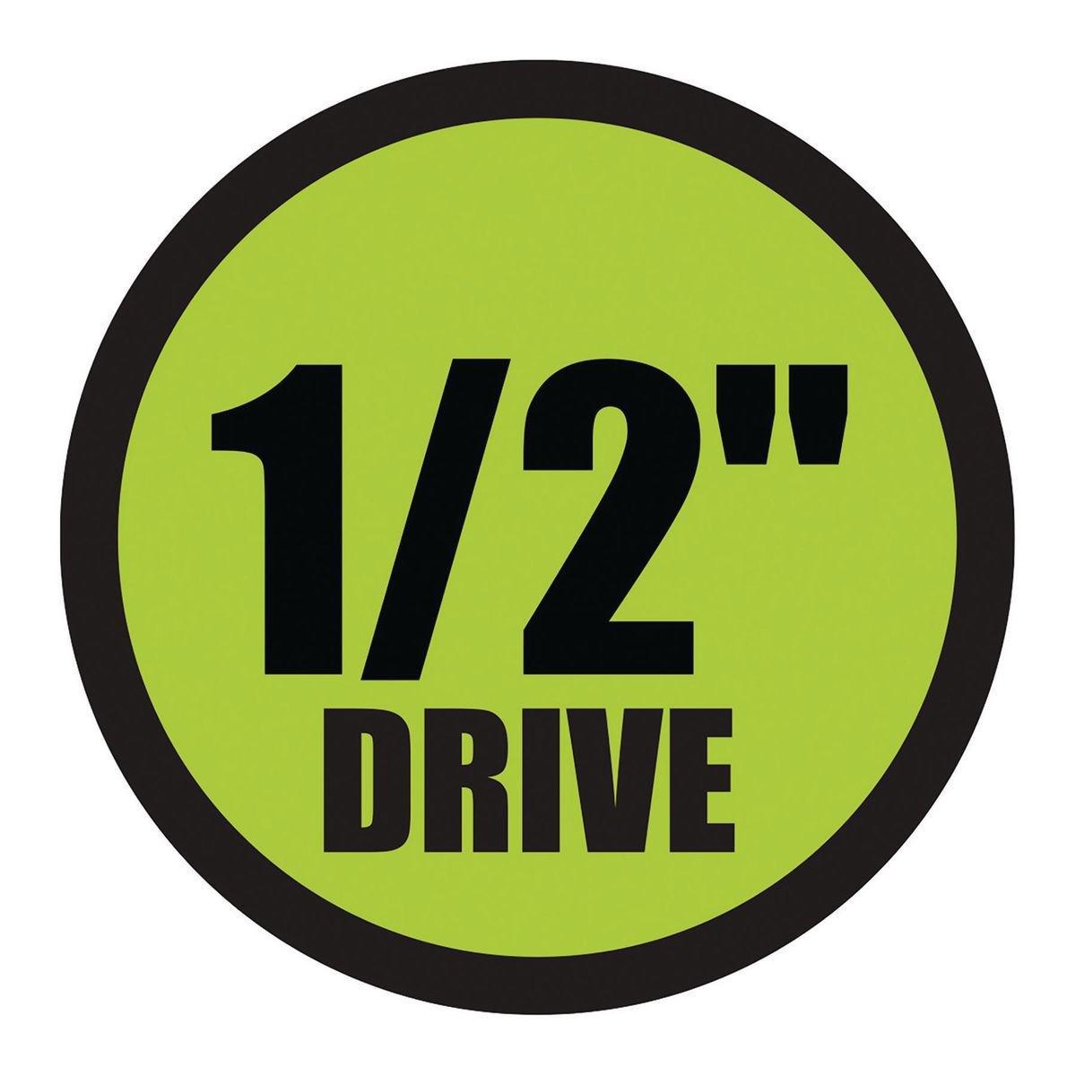 Jeu de douilles profondes à codage couleur SAE, 1/2 Po, 10 Pièces PITTSBURGH PRO - sosoutils