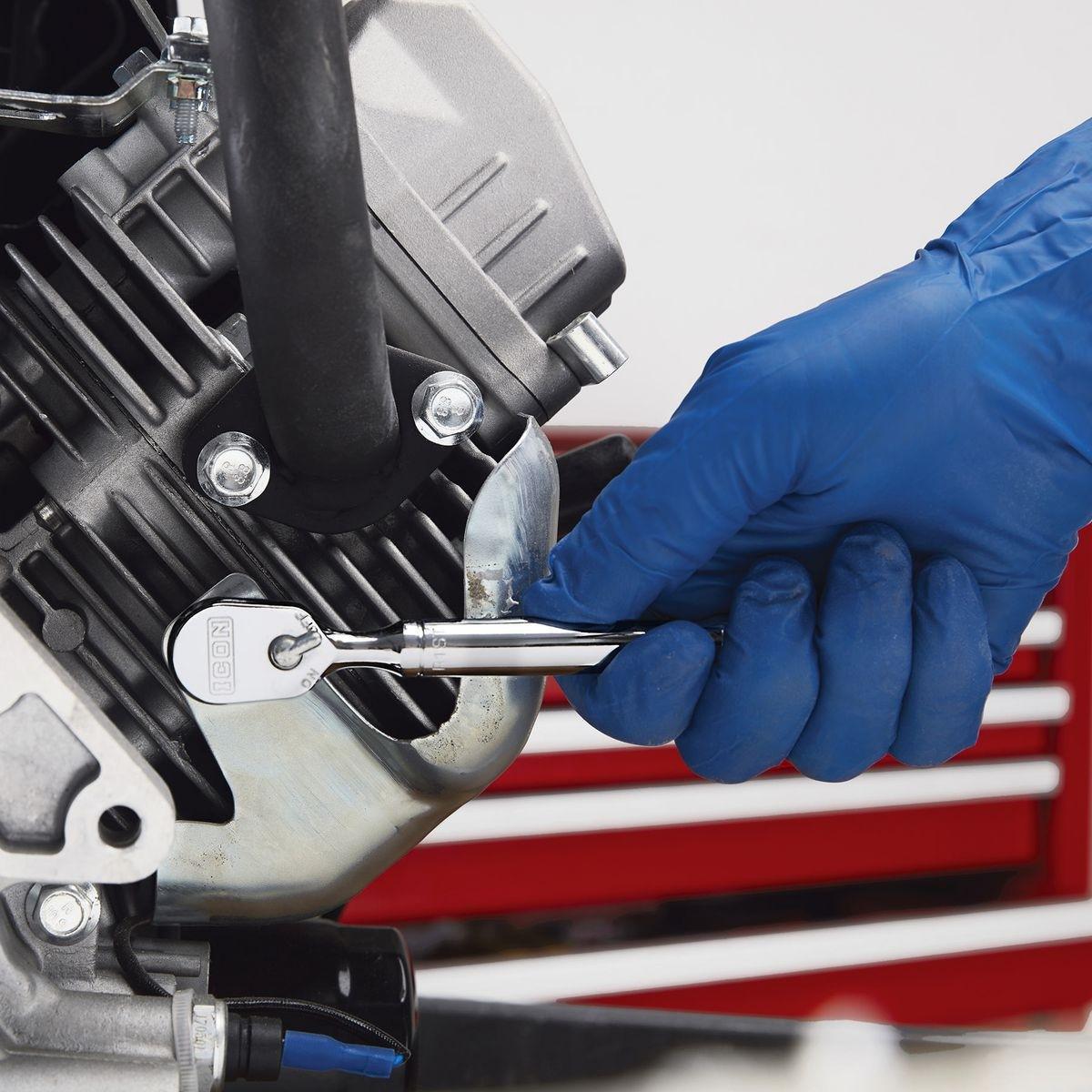 Clé à cliquet professionnelle à profil bas, 1/4 Po ICON Court - sosoutils