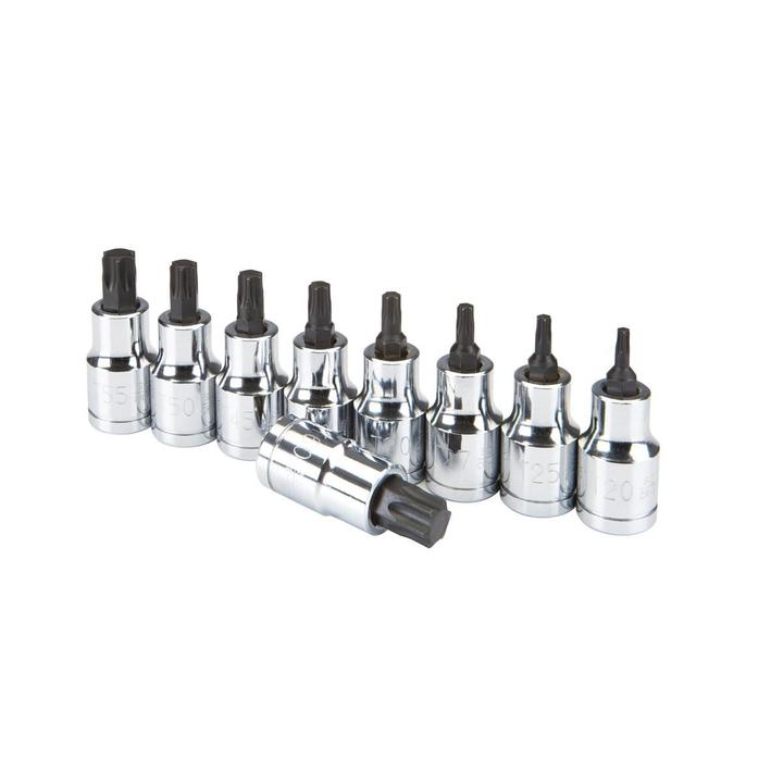 Ensemble de douilles étoile torx de 9 pièces, 1/2 pouce - sosoutils