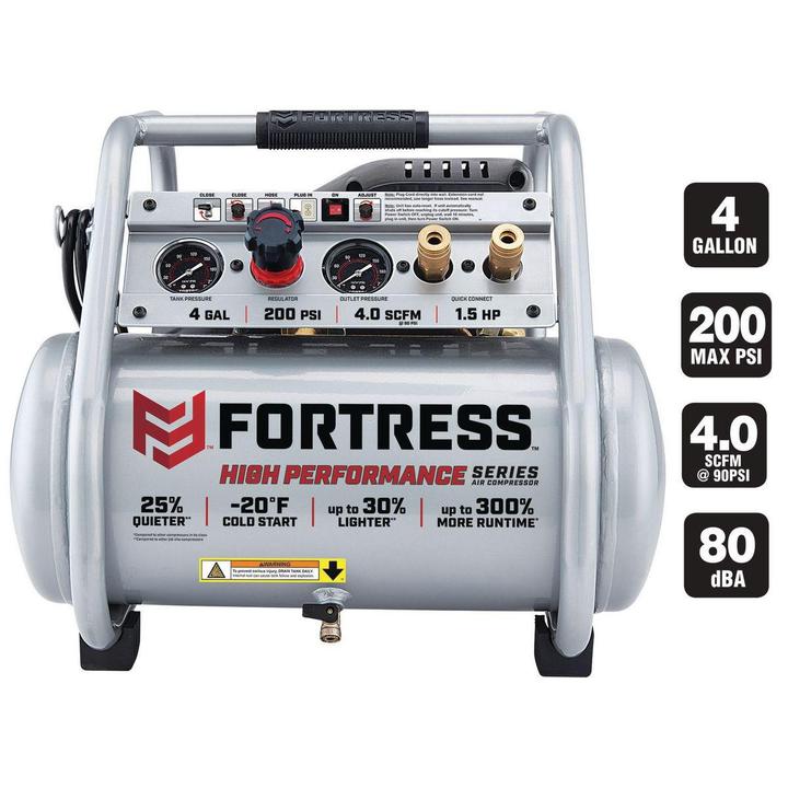 Compresseur Fortress 4 Gallon - sosoutils