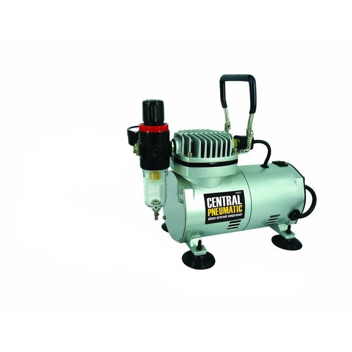 Compresseur pour aérographe 1/6HP 58PSI Central Pneumatic - sosoutils