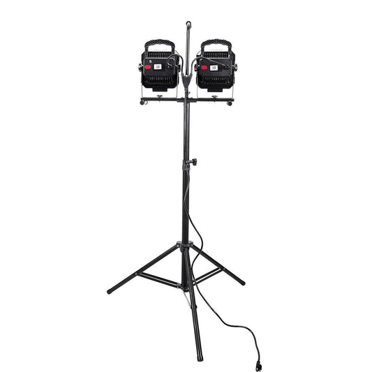 Lampe de travail à DEL à double tête de 4500 Lumens BRAUN - sosoutils