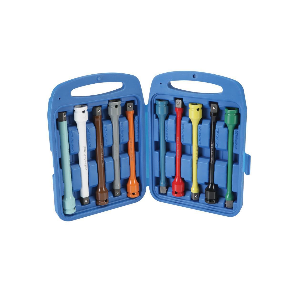 Jeu de barres d'extension à limitation de couple, 10 Pièces, PITTSBURGH - sosoutils