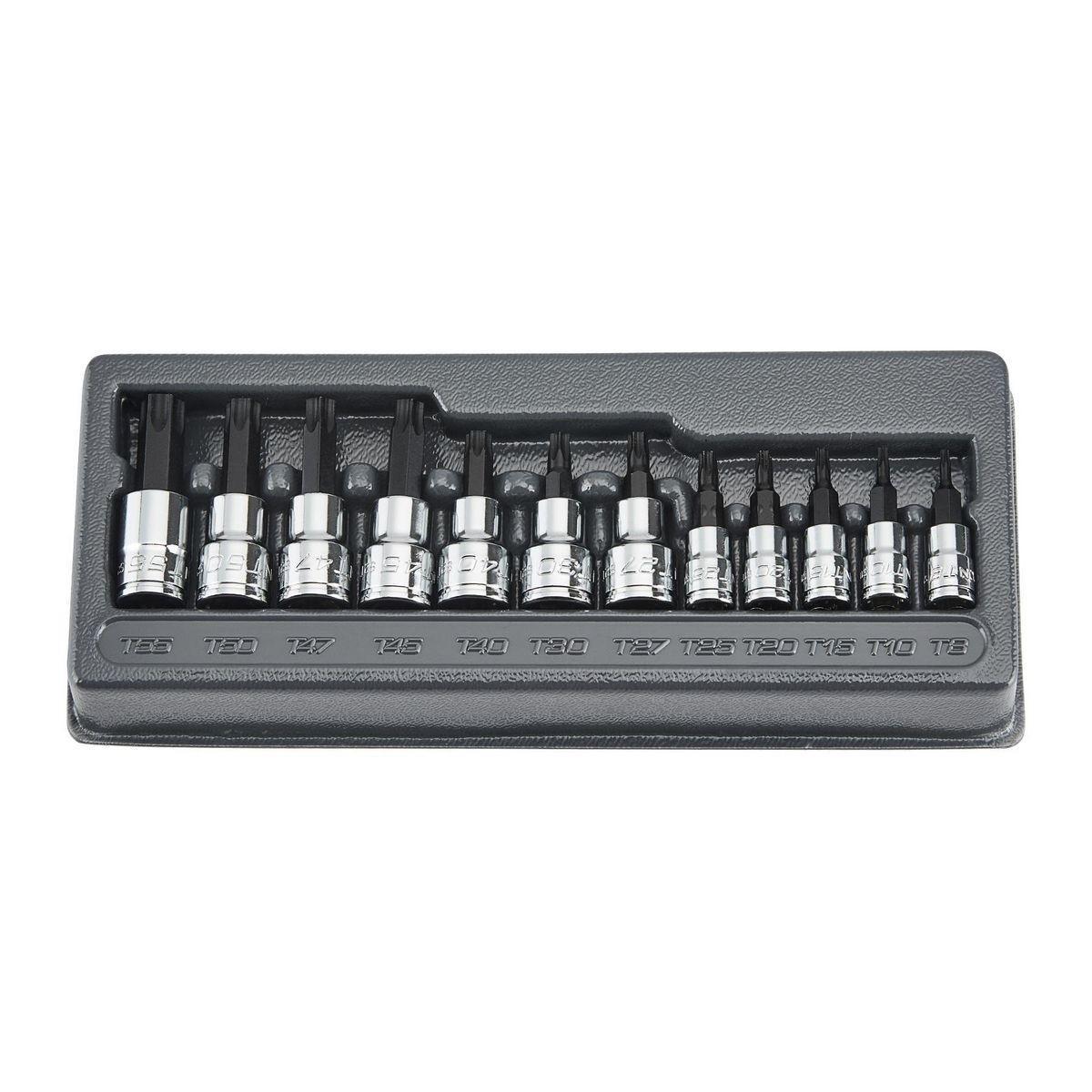 Jeu de douilles professionnelles TORX®, 12 Pièces ICON - sosoutils