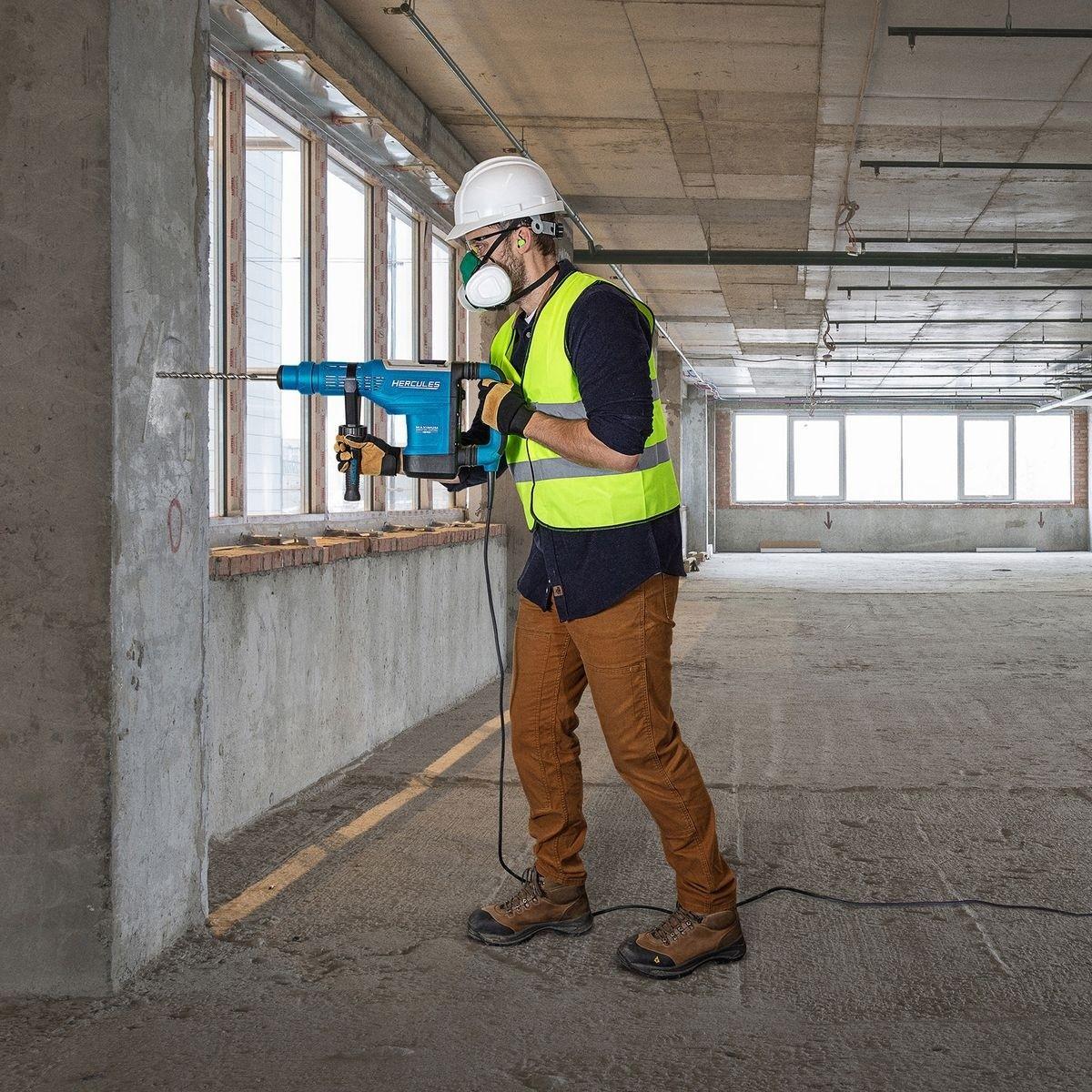 Marteau perforateur SDS MAX à vitesse variable HE35, 14A, 1-7/8 Po HERCULES - sosoutils