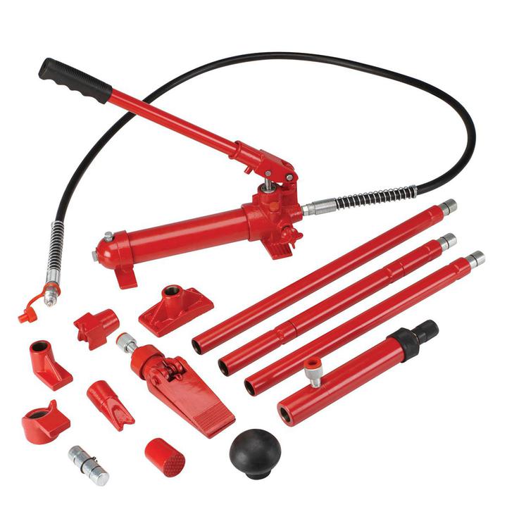 Ensemble d'équipement hydraulique portatif pour la carrosserie de 4 tonnes PITTSBURGH - sosoutils