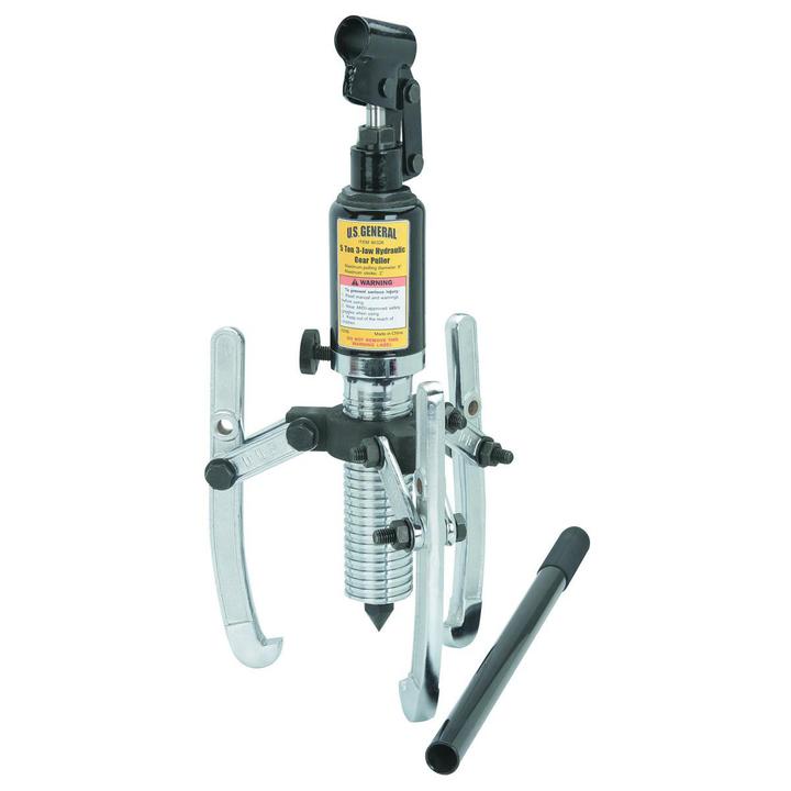 Extracteur à engrenage hydraulique de 5 tonnes à trois mâchoires PITTSBURGH - sosoutils