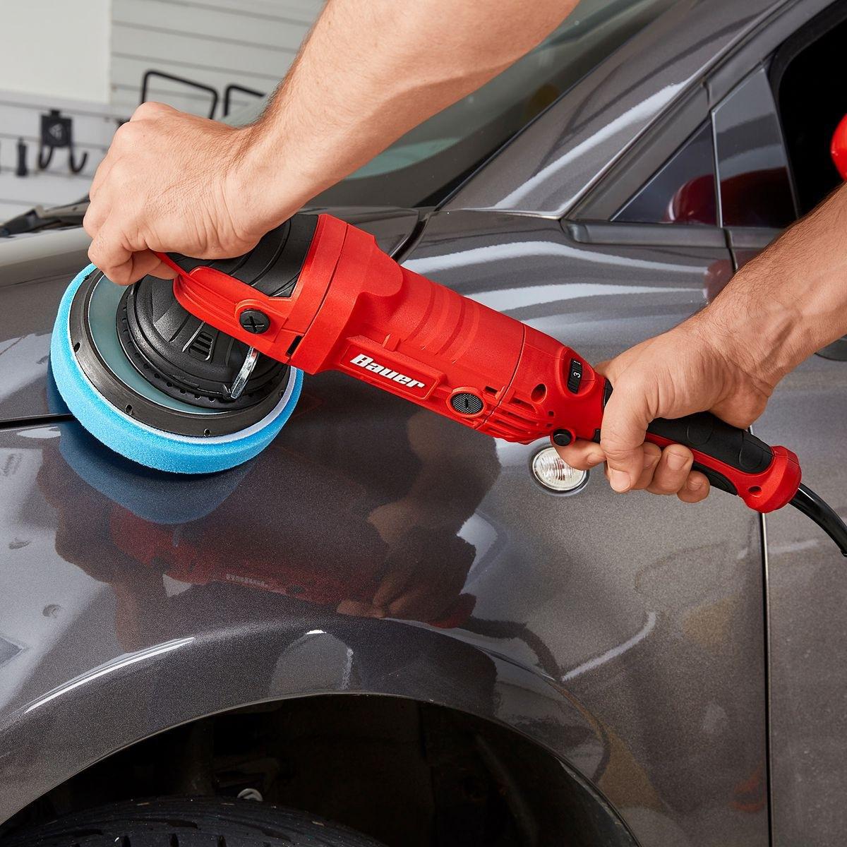 Polisseuse à orbite aléatoire à double action de 6 Po Et 7,5 A BAUER - sosoutils