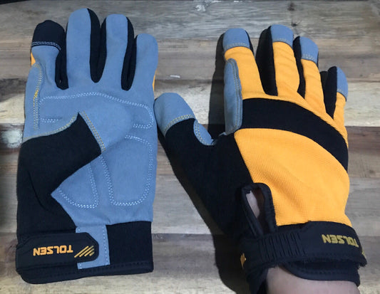 Gant de mécanicien flexible respirant TOLSEN - sosoutils