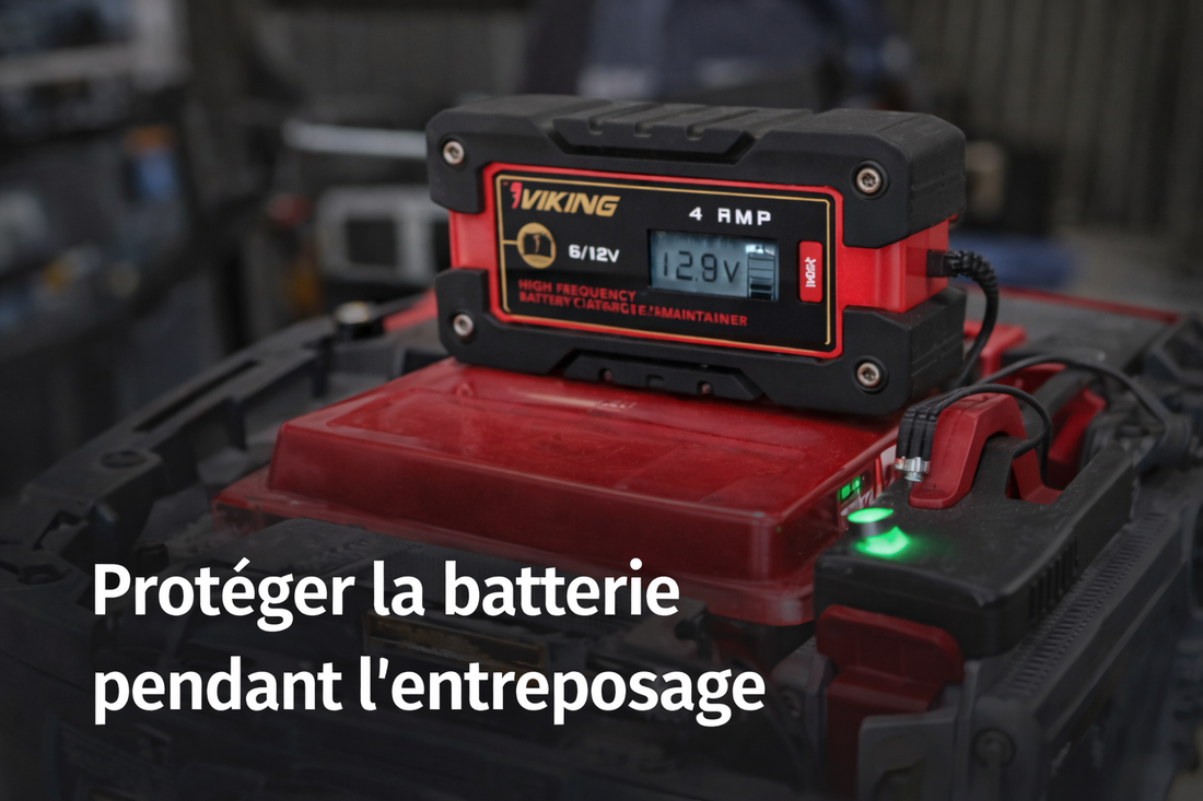 Comment entreposer un équipement motorisé sans tuer la batterie
