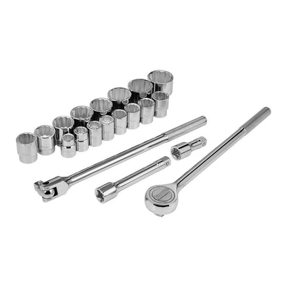 Jeu de douilles métriques jumbo 3/4 po, 20 pièces -  PITTSBURGH