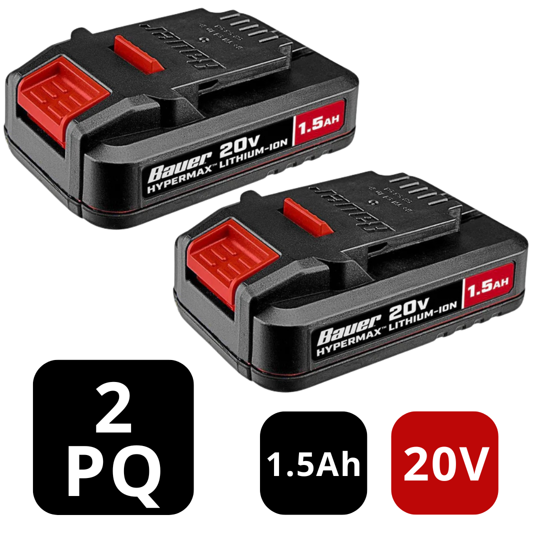 BAUER HyperMax™ Lithium 1.5Ah 20V Compact Battery 