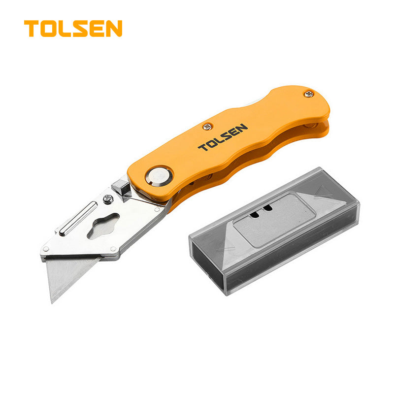 Folding utility knife -TOLSEN 