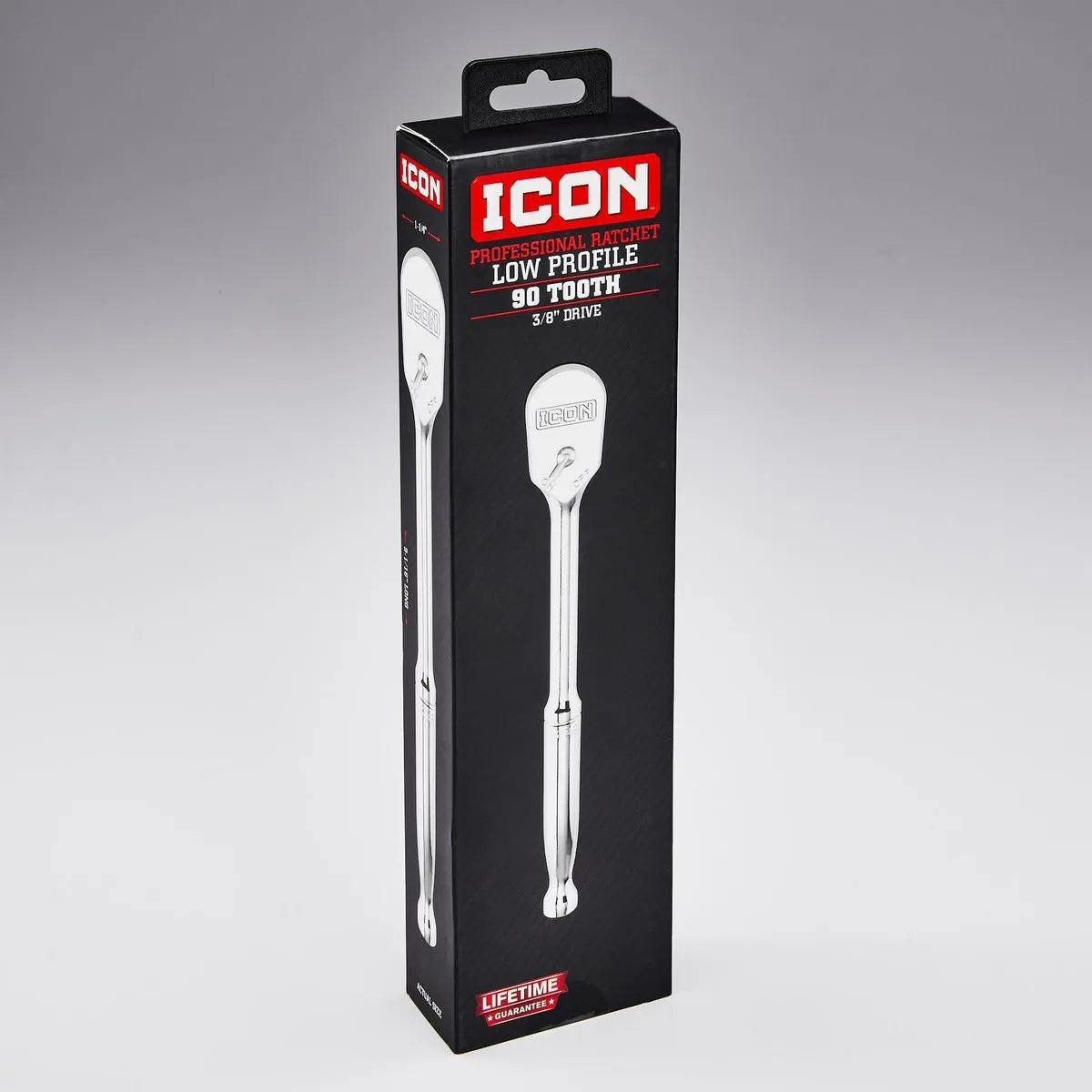 Cliquet professionnel profil bas 3/8 po - ICON