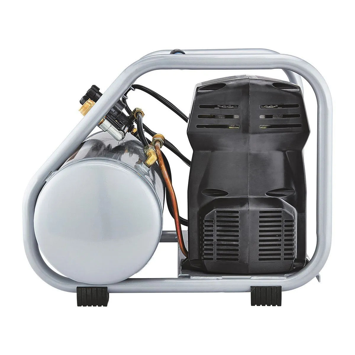 FORTRESS 4 Gallon 200 PSI High Performance Oil-Free Portable Jobsite Air Compressor