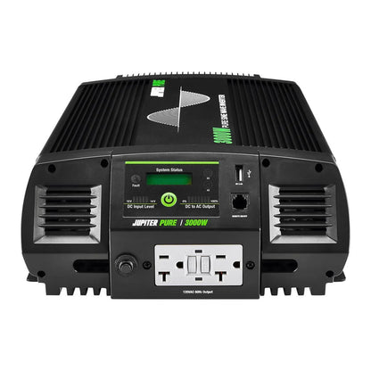 Onduleur 3000 W en continu / 6000 W en crête à onde sinusoïdale - JUPITER