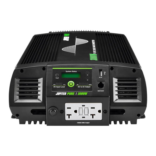 Onduleur 3000 W en continu / 6000 W en crête à onde sinusoïdale - JUPITER