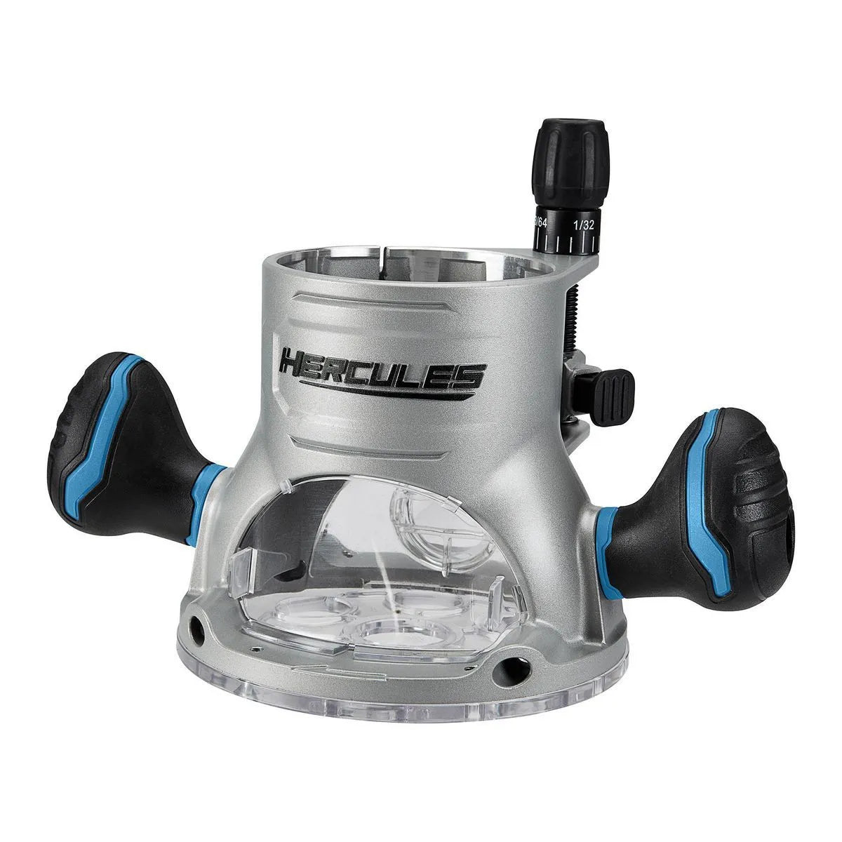 Hercules He041 Router 12A Variable Speed Router with Fixed Base and Plunge Base Kit - HERC ...