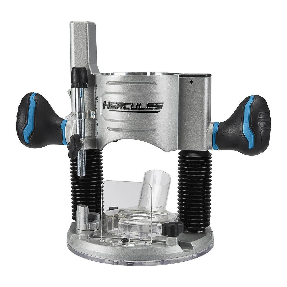 Défonceuse  12 A à vitesse variable avec base fixe et kit de base plongeante - HERCULES