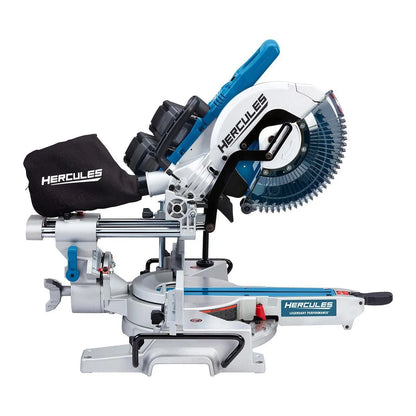 Scie à onglets radiale à double biseau 20V sans fil et sans balais 10 po - HERCULES - Outil seul