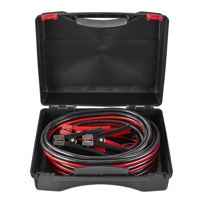 Heavy-duty 30-foot, 1-gauge jumper cables with storage case - VIKING