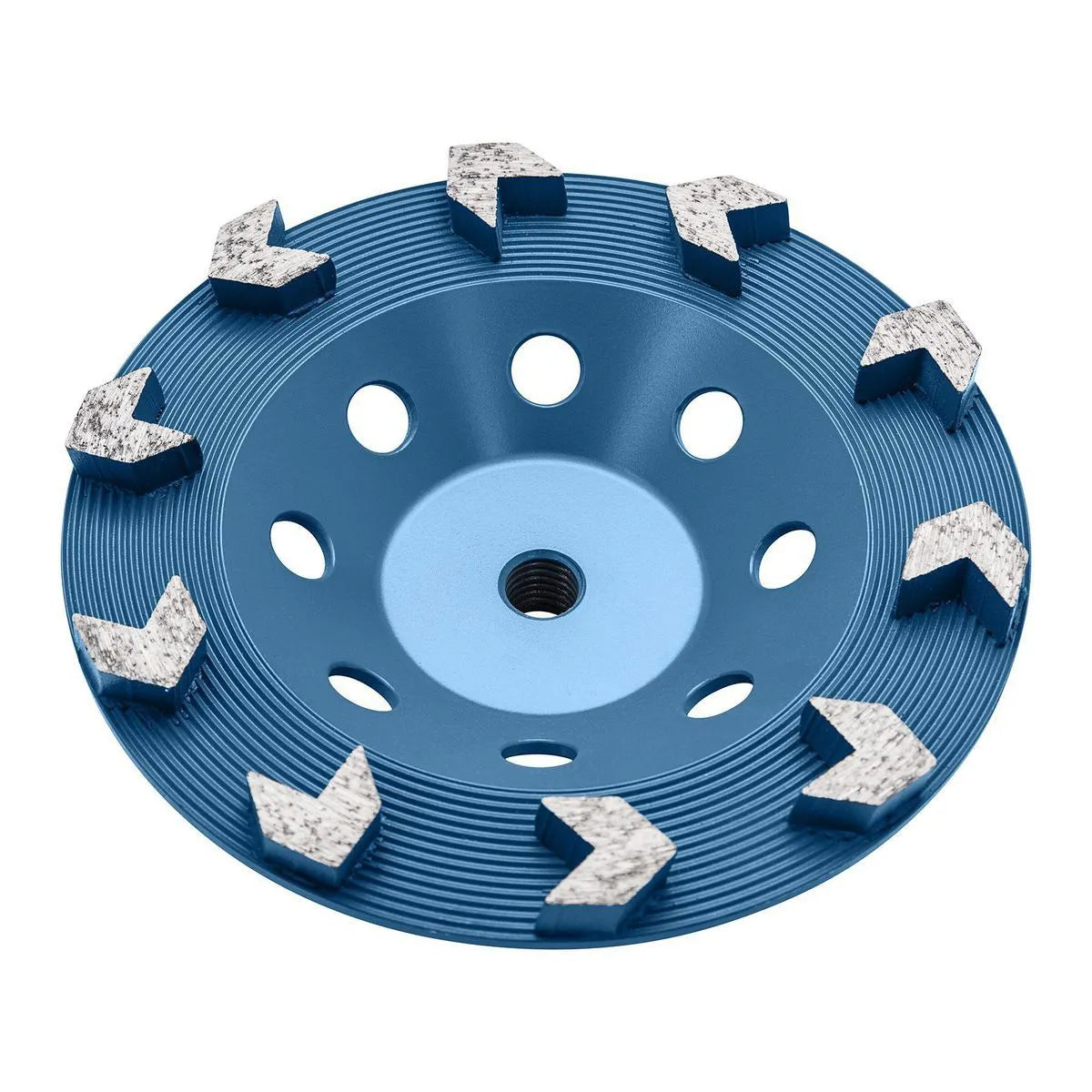 Meule Diamantée Segmentée 80mm Double Rangée - Disque Meuleuse Pour Béton, Granit, Pierre Et Céramique