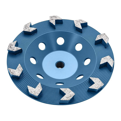 Meule boisseau diamantée segmentée 7 po - HERCULES