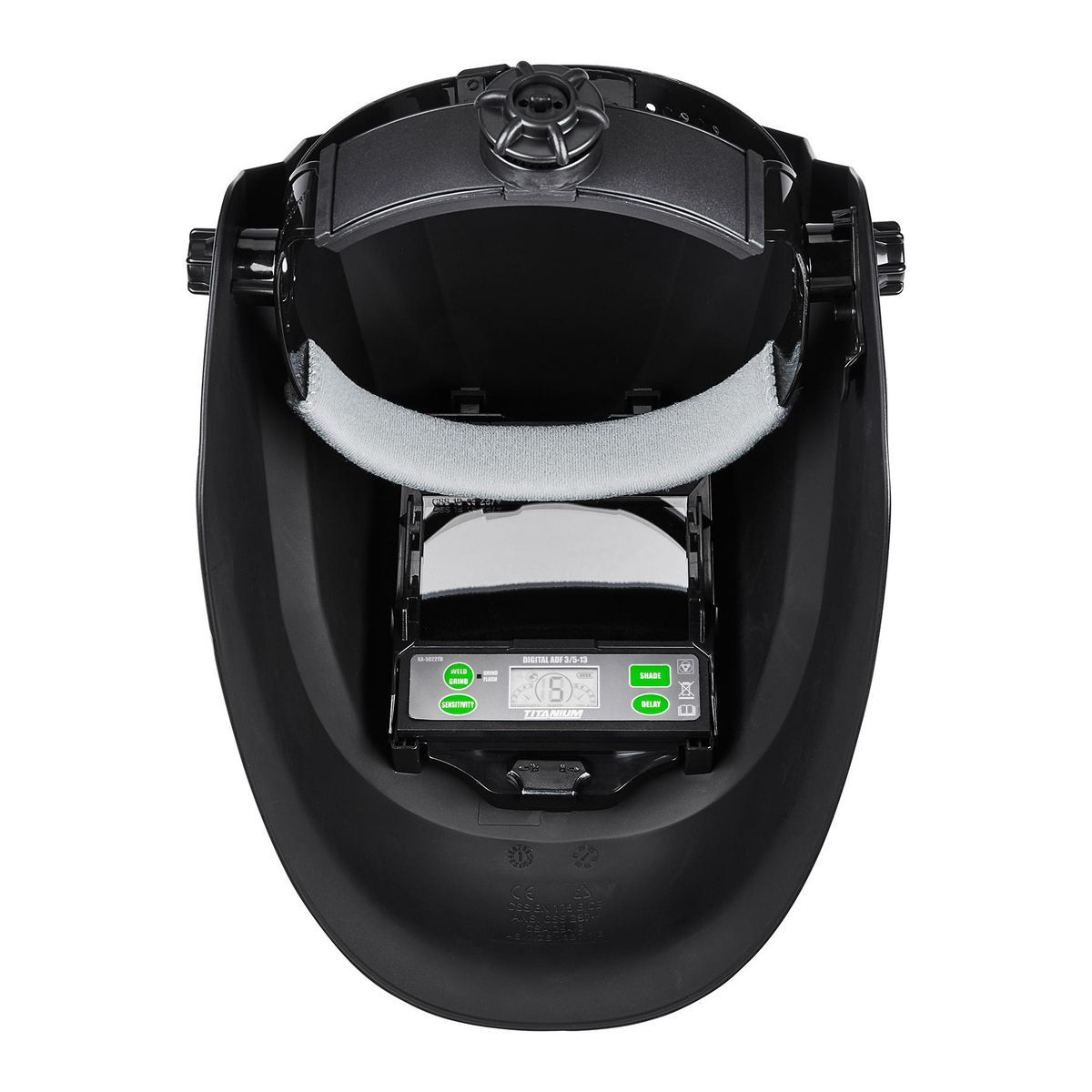 Casque de soudage auto-obscurcissant de 9,3 po² - Titanium