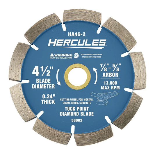 Lame diamantée à pointe rentrante 4-1/2 po - HERCULES