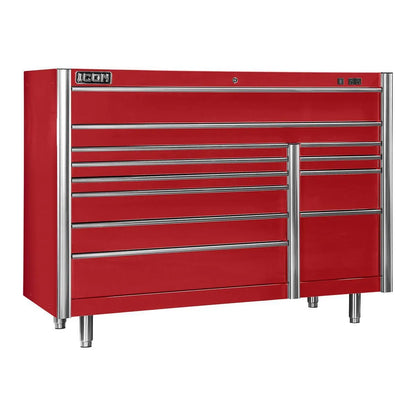 Ensemble de 4 pieds solides pour rangement, grand format - ICON