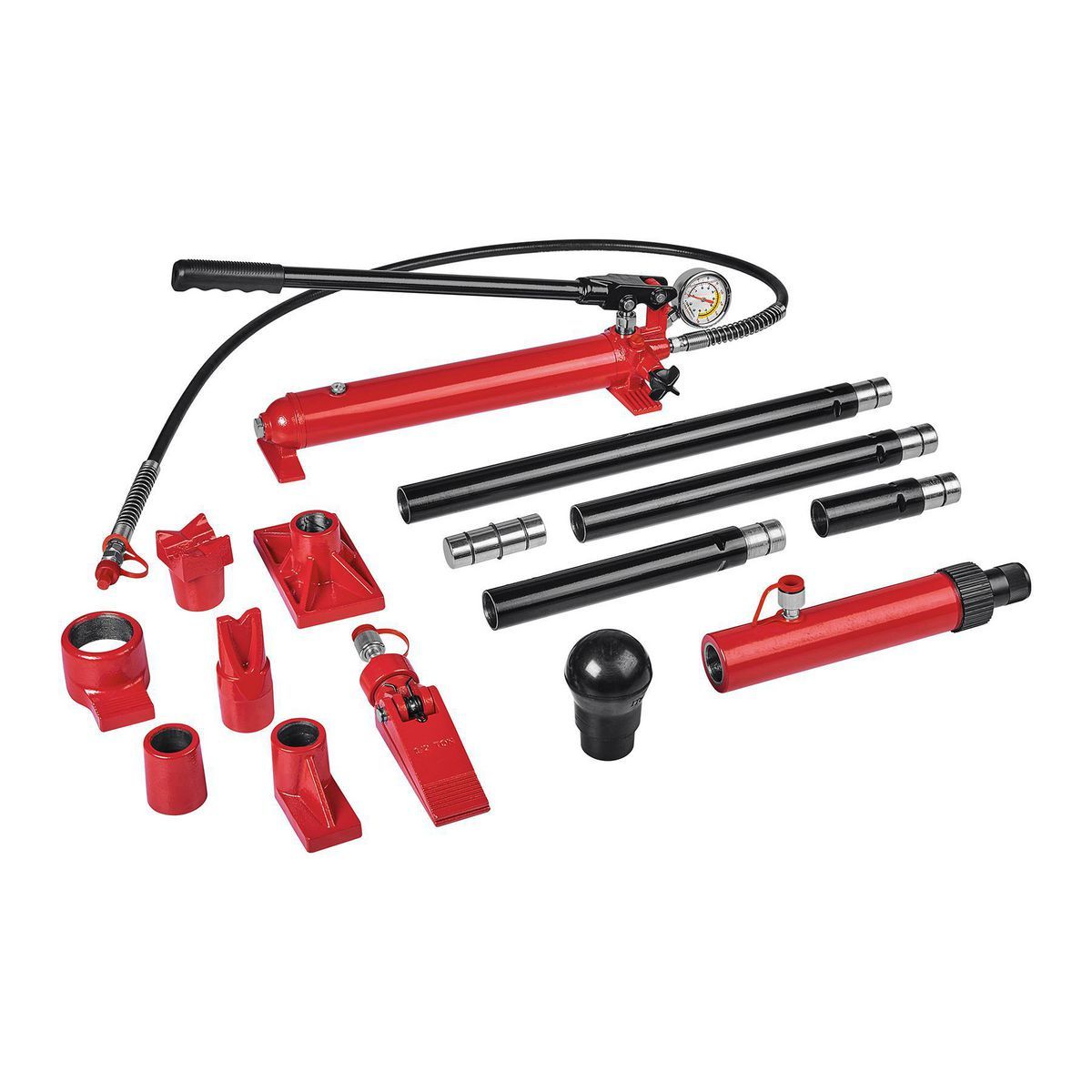 Kit d'équipement hydraulique portable de 10 tonnes PITTSBURGH - sosoutils