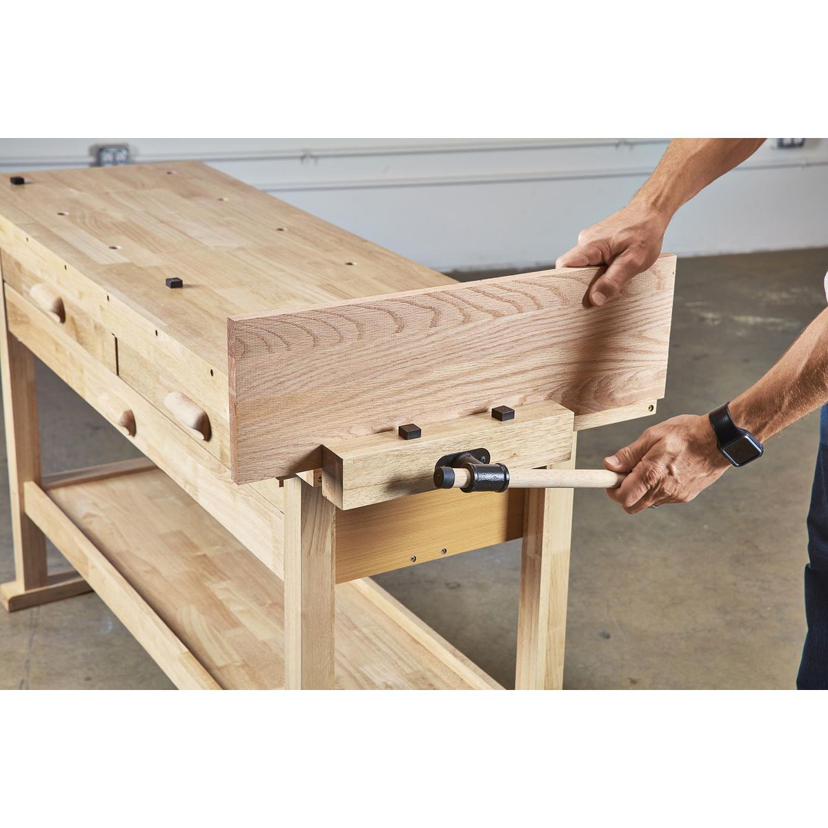 YUKON 60" 3Drawer Hardwood Workbench sosoutils