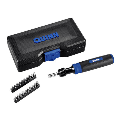 QUINN Precision Torque Screwdriver Set 10-50 in-lb, 22 Piece