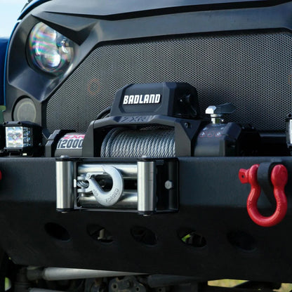 12,000 lb ZXR Winch for Truck/SUV with Wire Rope - BADLAND