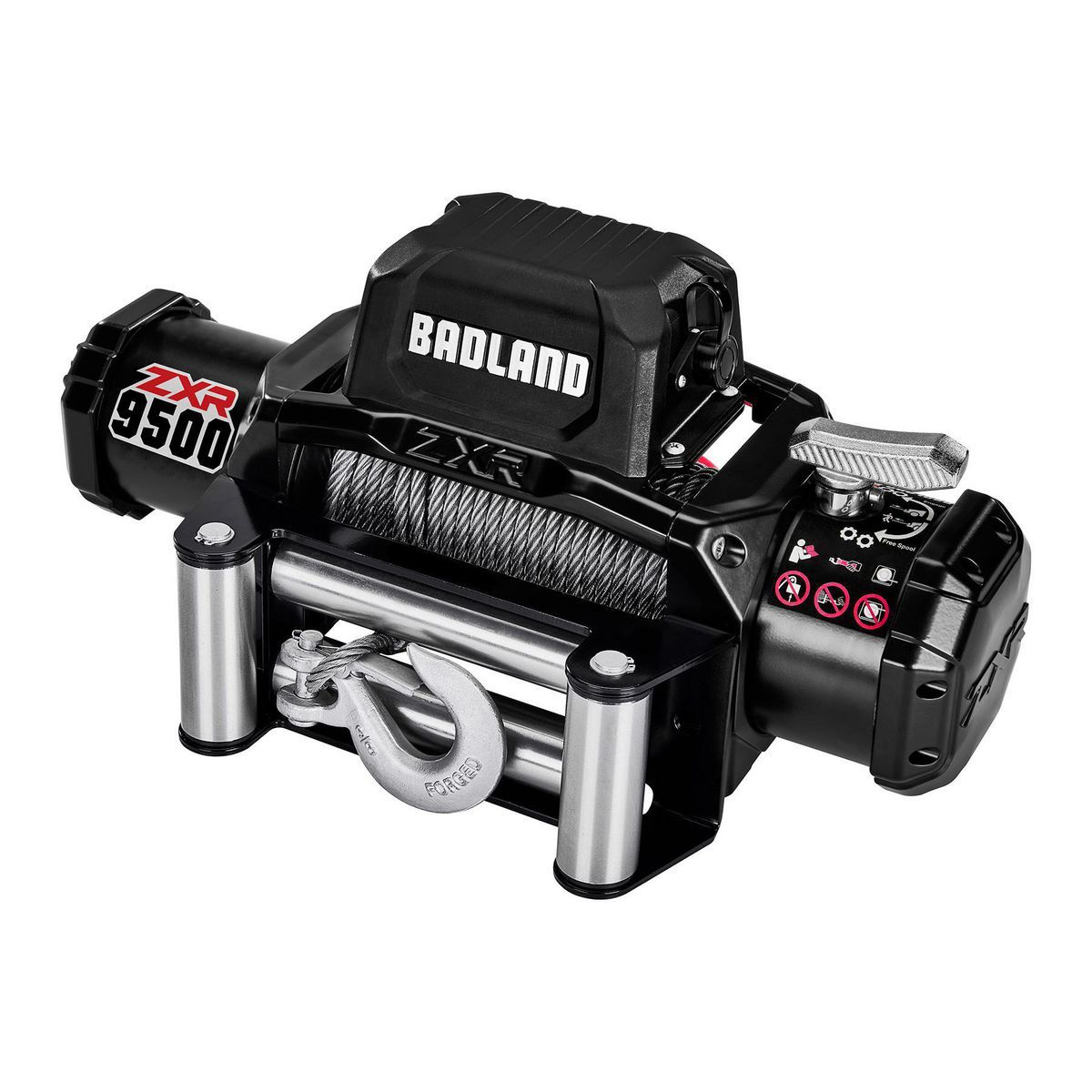 BADLAND ZXR 9,500 lb Truck/SUV Winch with Wire Rope