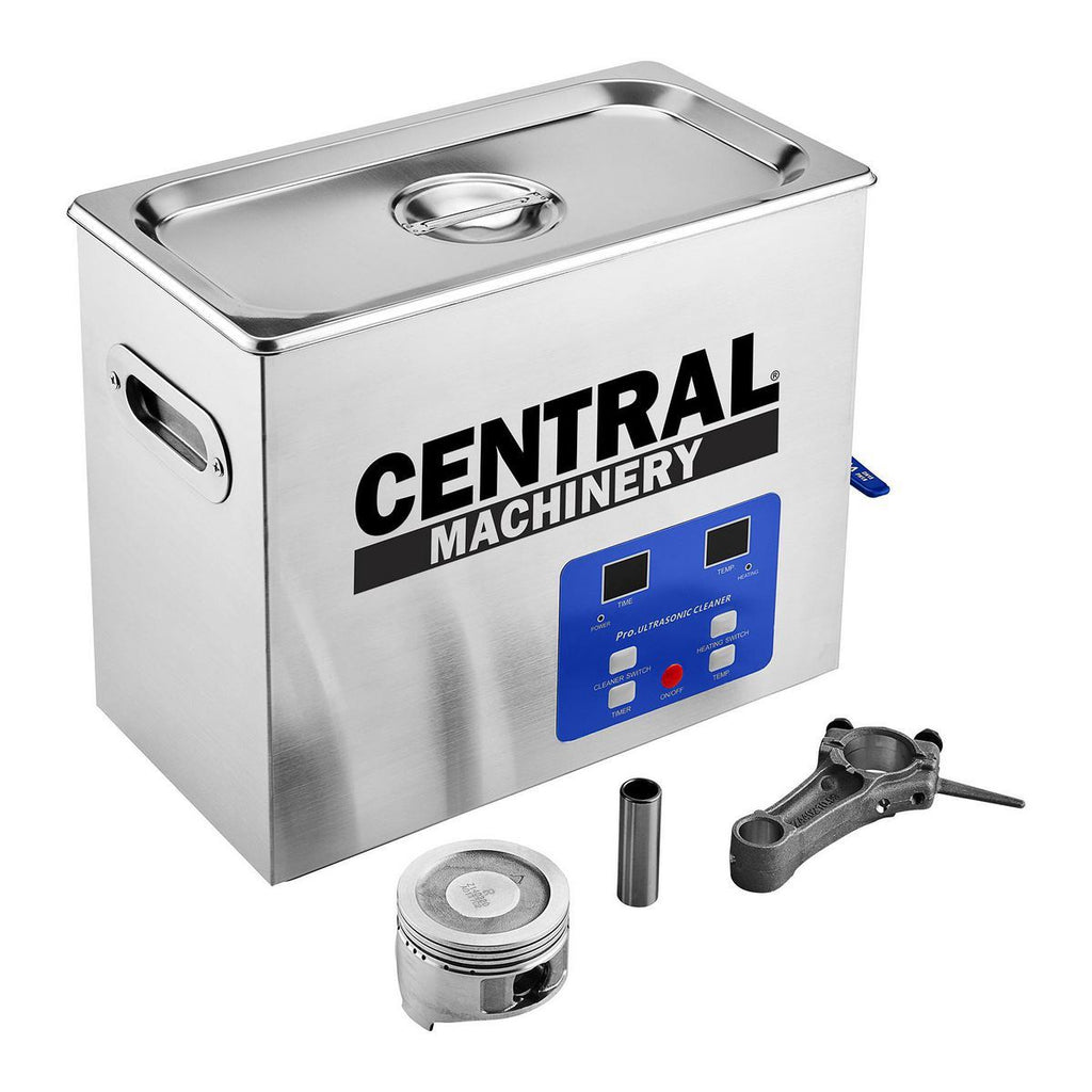 Nettoyeur de pièces à ultrasons de 6 litres CENTRAL MACHINE - sosoutils