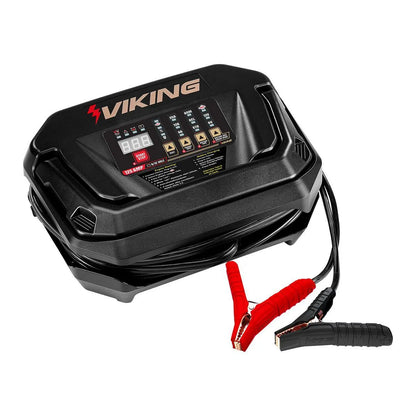 Chargeur de batterie 125 A, 6/12 V, testeur de démarreur et d'alternateur - VIKING