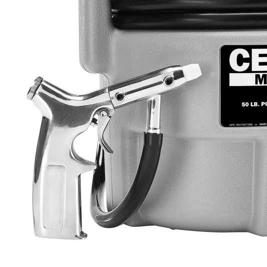 Portable abrasive blast kit 50 LBS