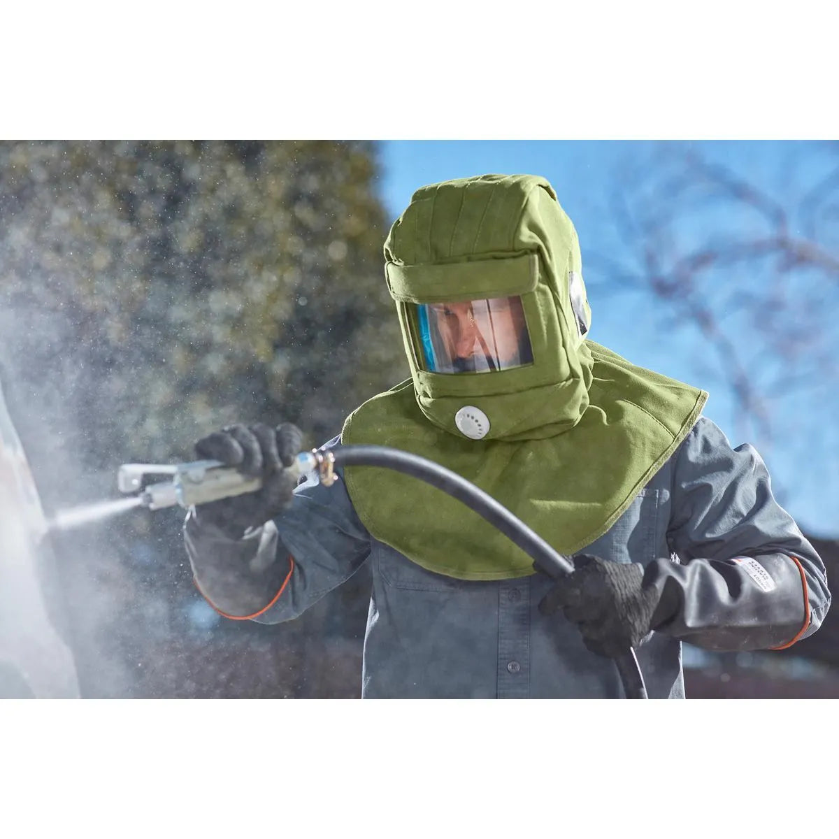 Cagoule de sablage - CENTRAL MACHINERY