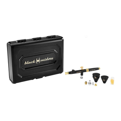 BLACK WIDOW DE SPECTRUM 0,3 mm, 0,5 mm Aérographe à alimentation par gravité à double action