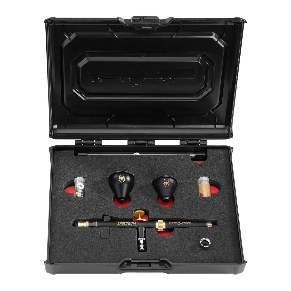 BLACK WIDOW DE SPECTRUM 0,3 mm, 0,5 mm Aérographe à alimentation par gravité à double action