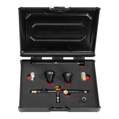 BLACK WIDOW DE SPECTRUM 0,3 mm, 0,5 mm Aérographe à alimentation par gravité à double action